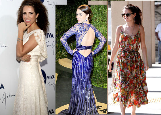Vanessa da Mata, Lily Collins, Selena Gomez Vanessa da Mata, Lily Collins, Selena Gomez
